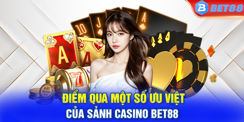 Đồ hoạ cùng âm thanh chân thực tại casino bet88